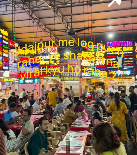 Sukhadia Chaupaty Food Court Crowd Fountain Shake Bar