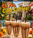 Ek No. Cold Coffee Fountain Shake Bar Sukhadia Circle