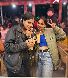 Happy Customers enjoying Cold Coffee at Fountain Shake Bar
